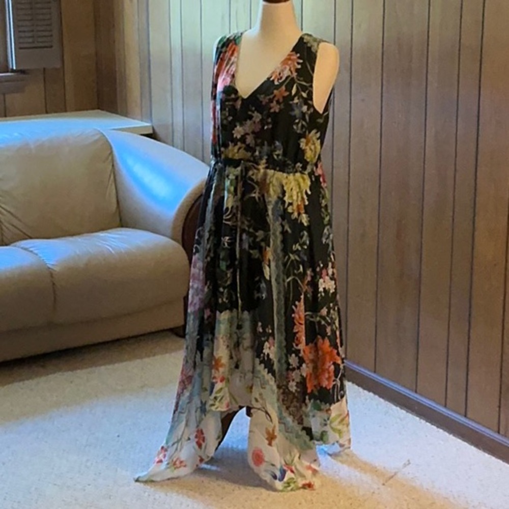 Johnny Was silk dress